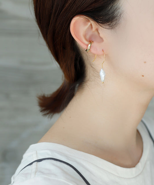 Freshwater Pearl Hook Earrings