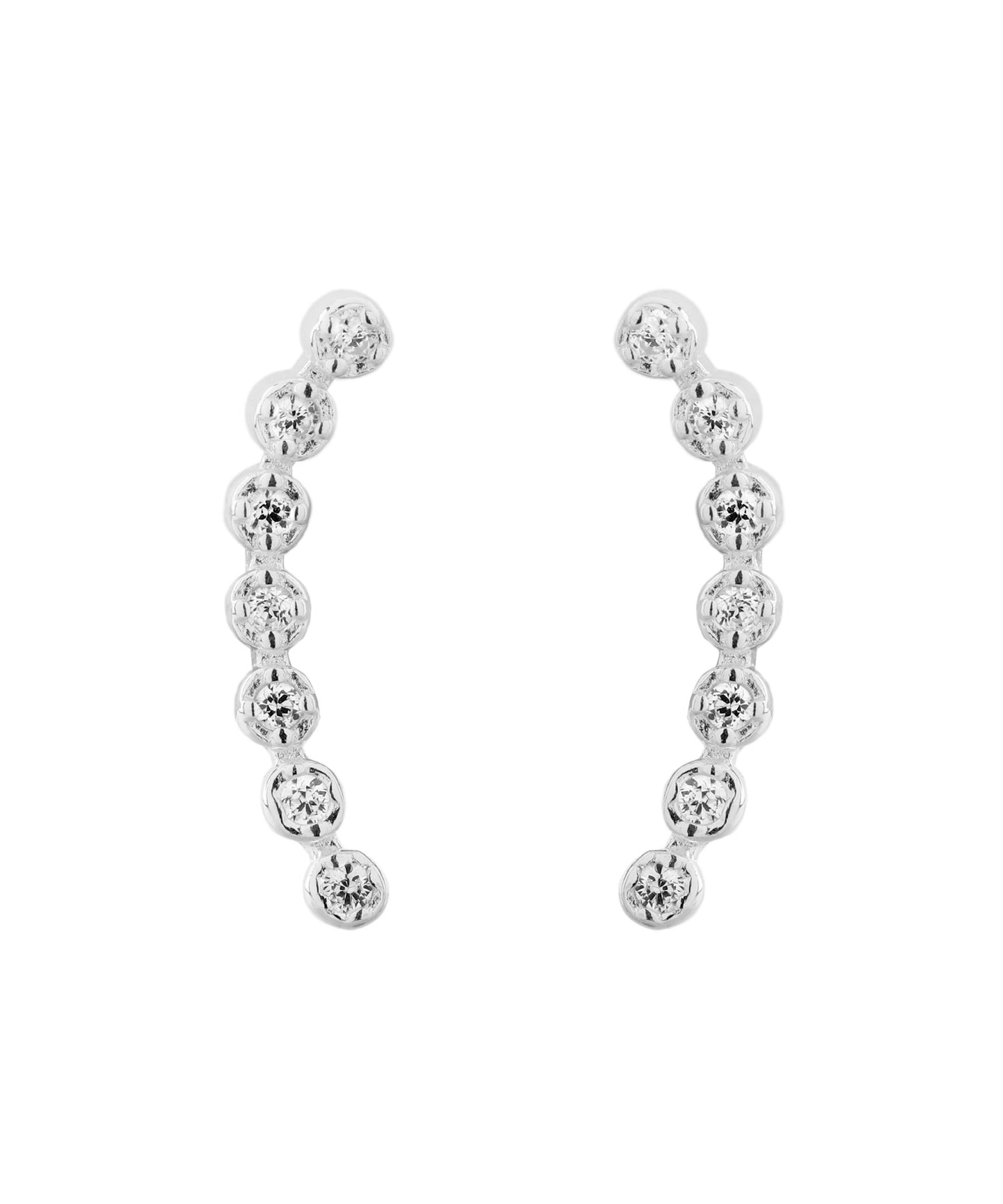 Bijou Line Earrings [925 silver]