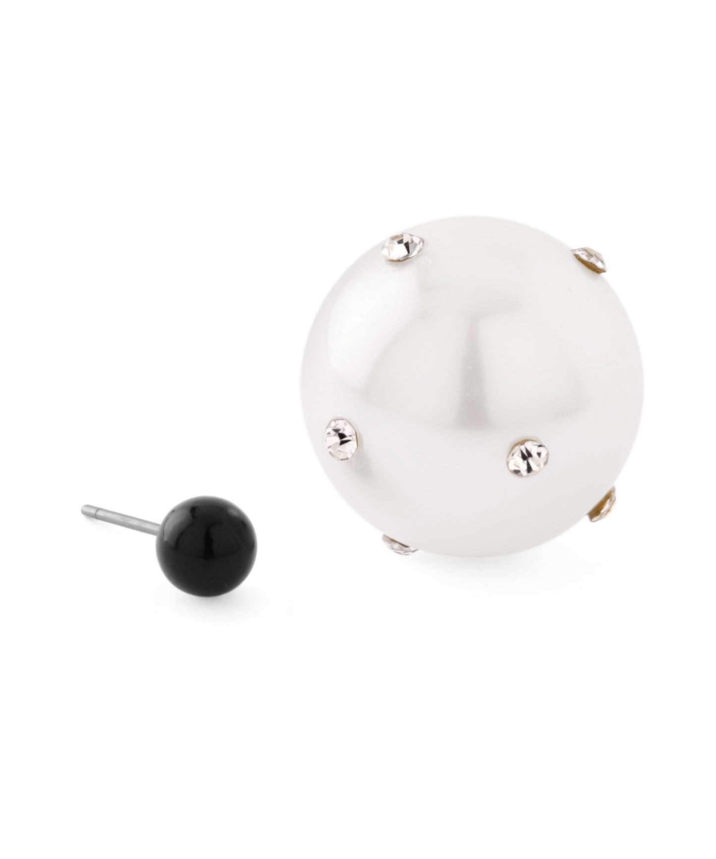 Bijou × Sphere Back Catch Earrings