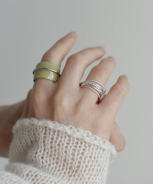 Color Wide Ring