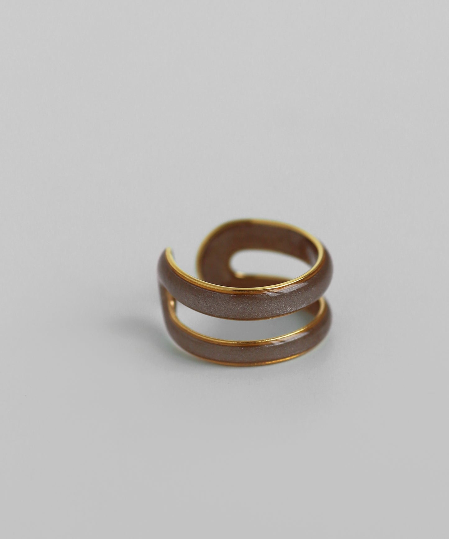 Double Line Color Ear Cuff