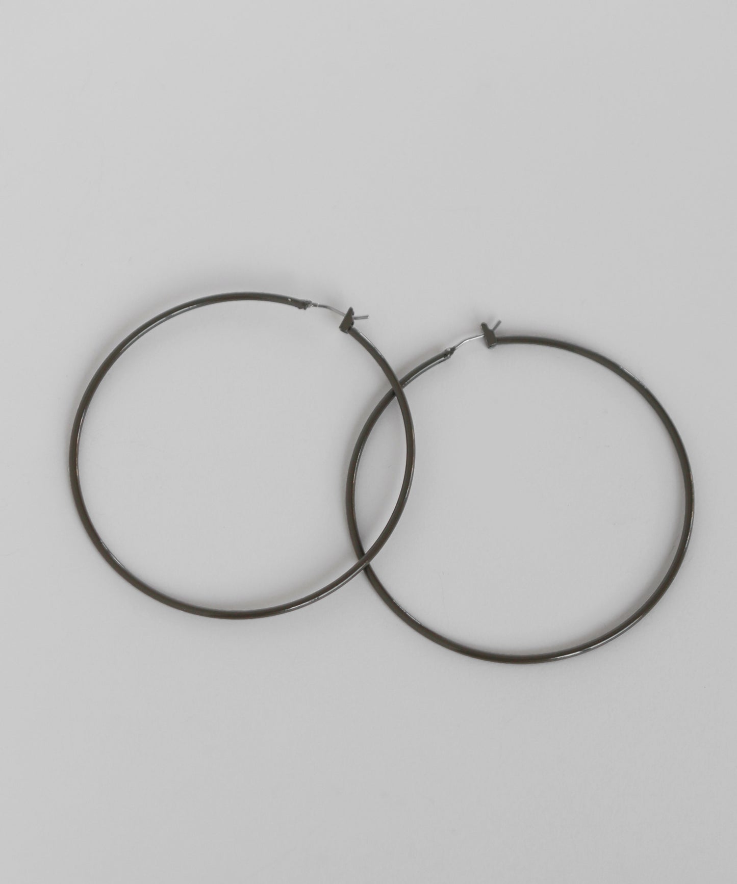 Colored Slim Hoop Earrings