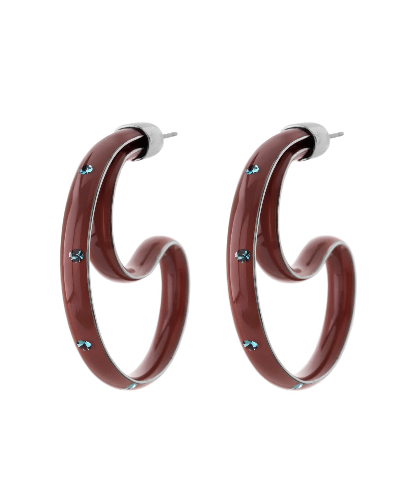 Color Bijou Hoop Earrings