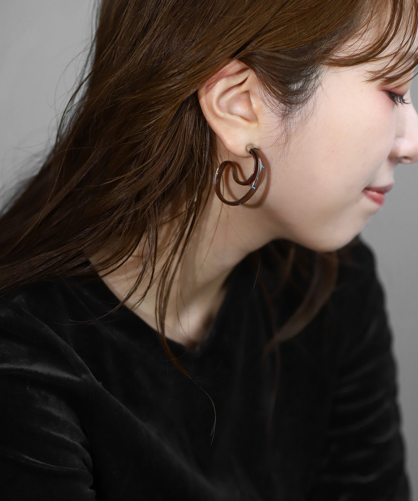 Color Bijou Hoop Earrings