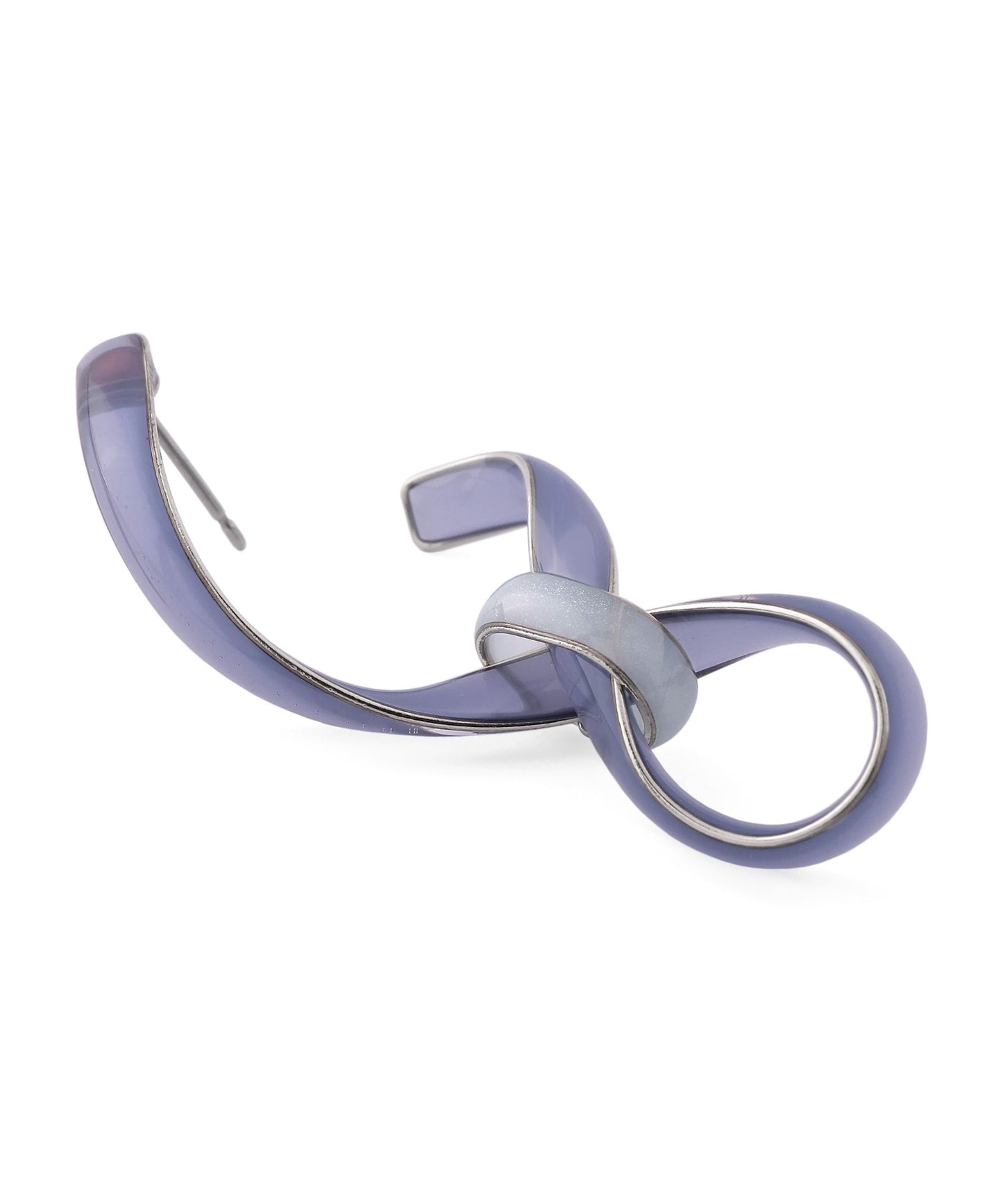 Color Line Knot Earrings