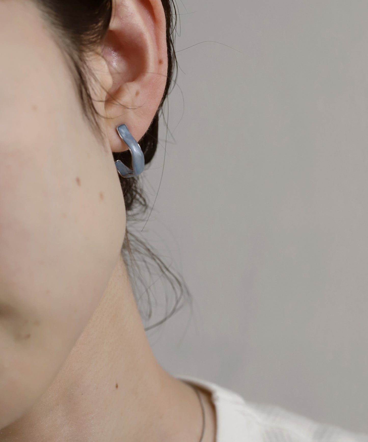 Nuance Color Hoop Earrings