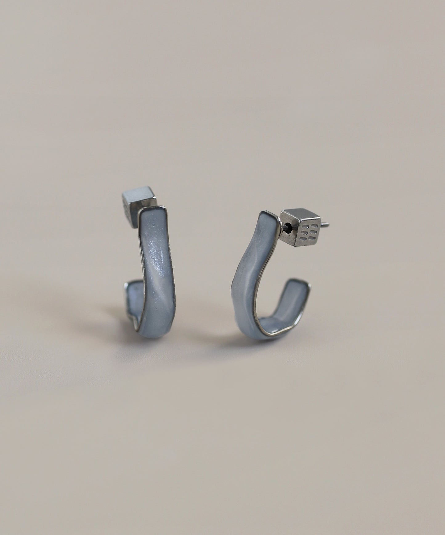 Nuance Color Hoop Earrings