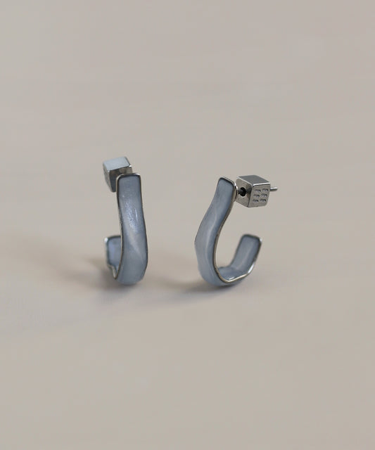 Nuance Color Hoop Earrings
