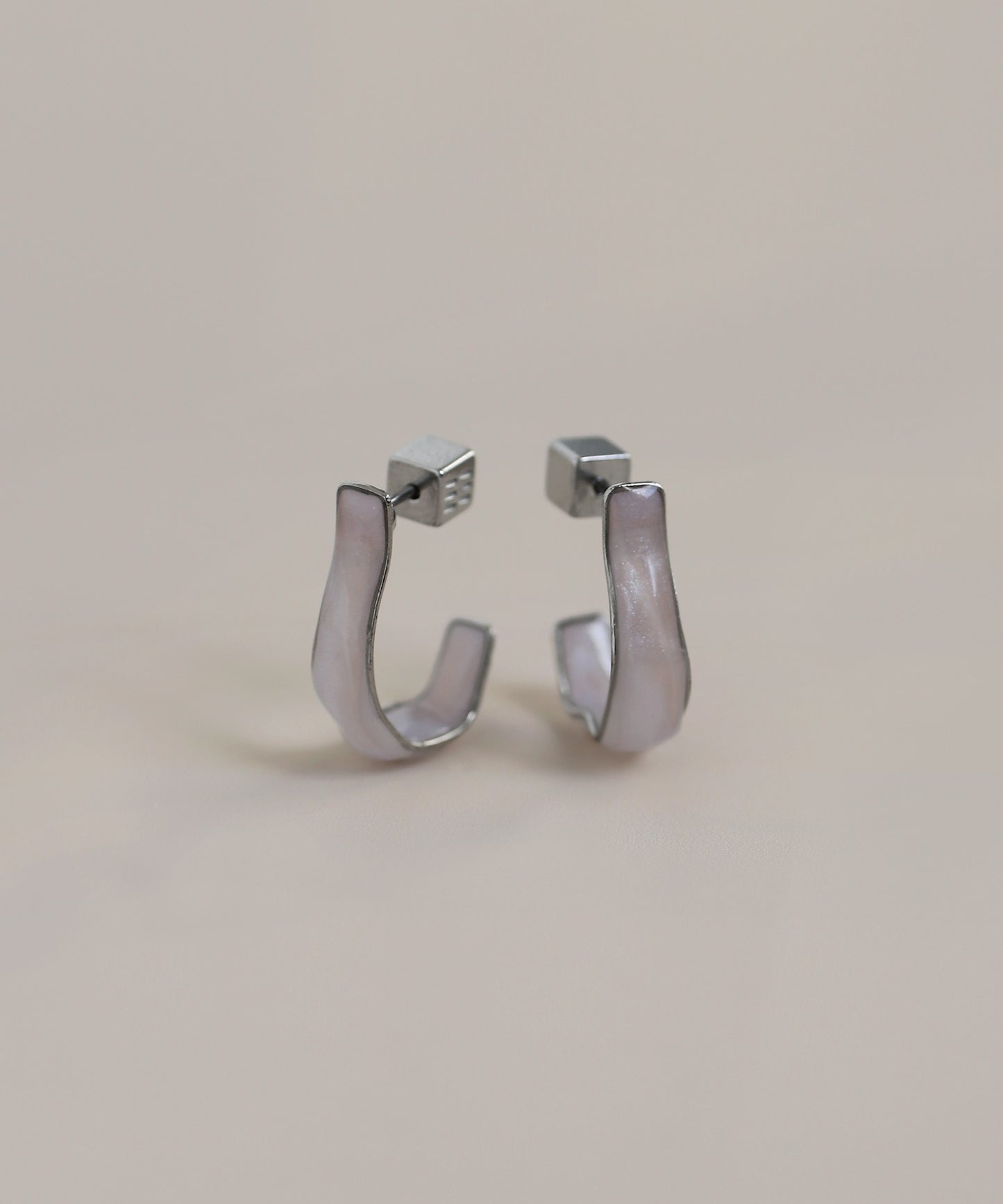 Nuance Color Hoop Earrings