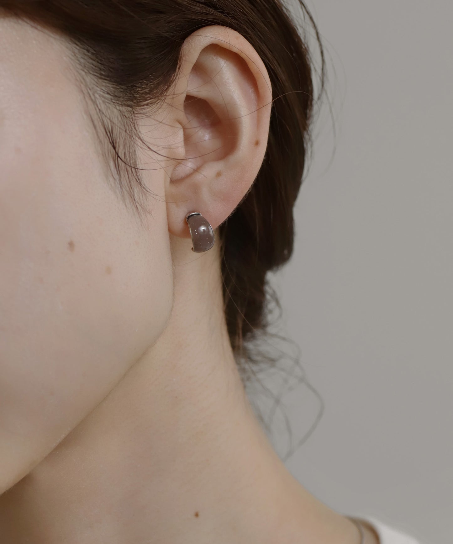 Glitter Color Hoop Earrings