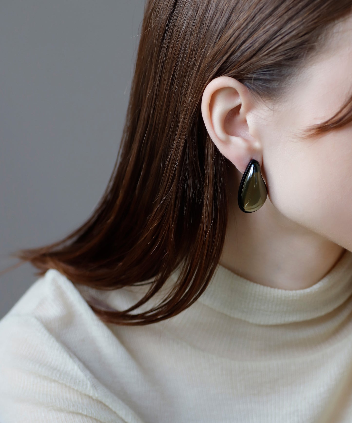 【Online Store Limited】【Stainless Steel IP】Volume Drop Earrings