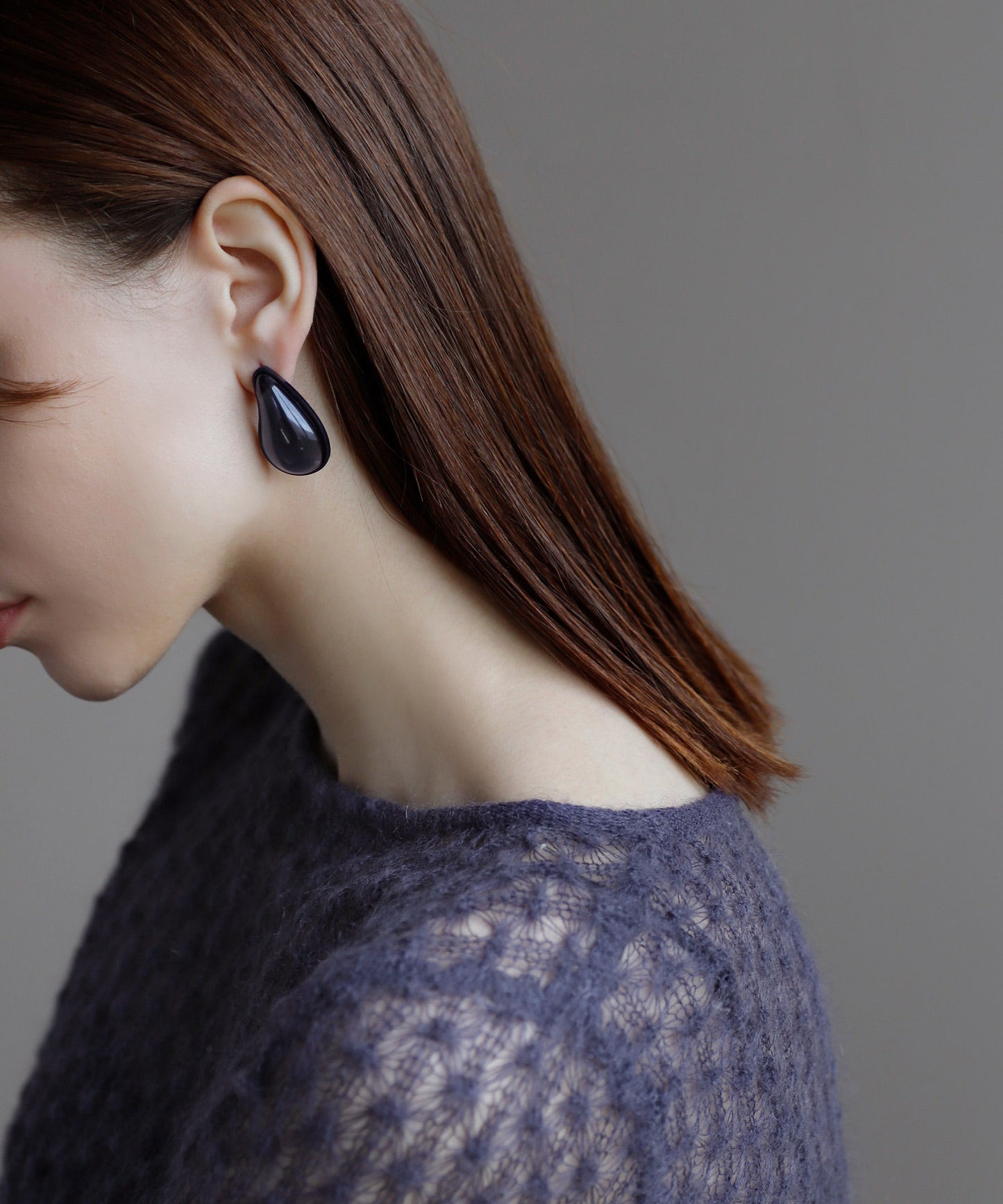 【Online Store Limited】【Stainless Steel IP】Volume Drop Earrings