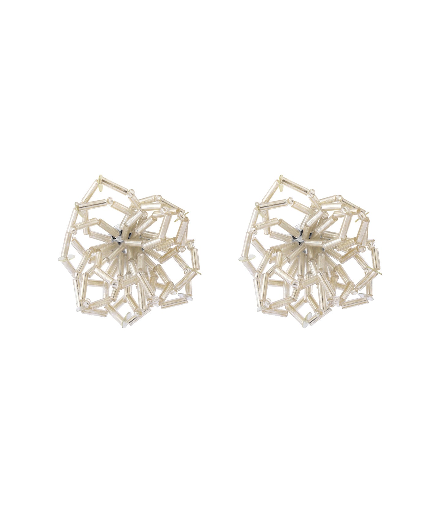 Beads Flower Earrings