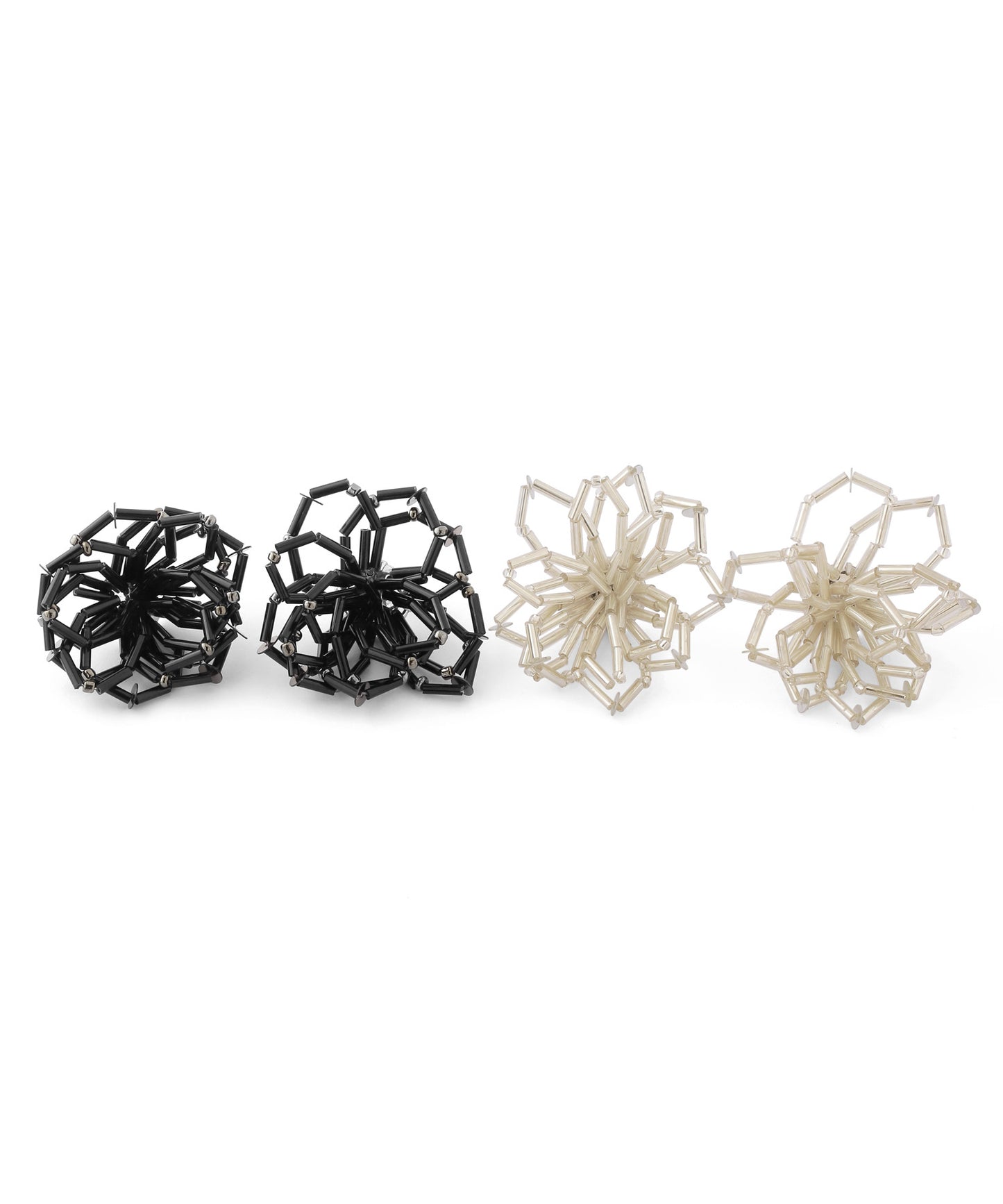 Beads Flower Earrings