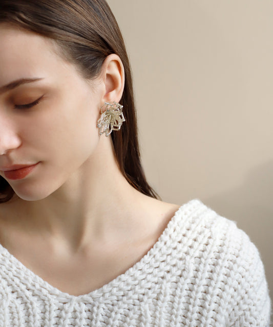 Beads Flower Earrings