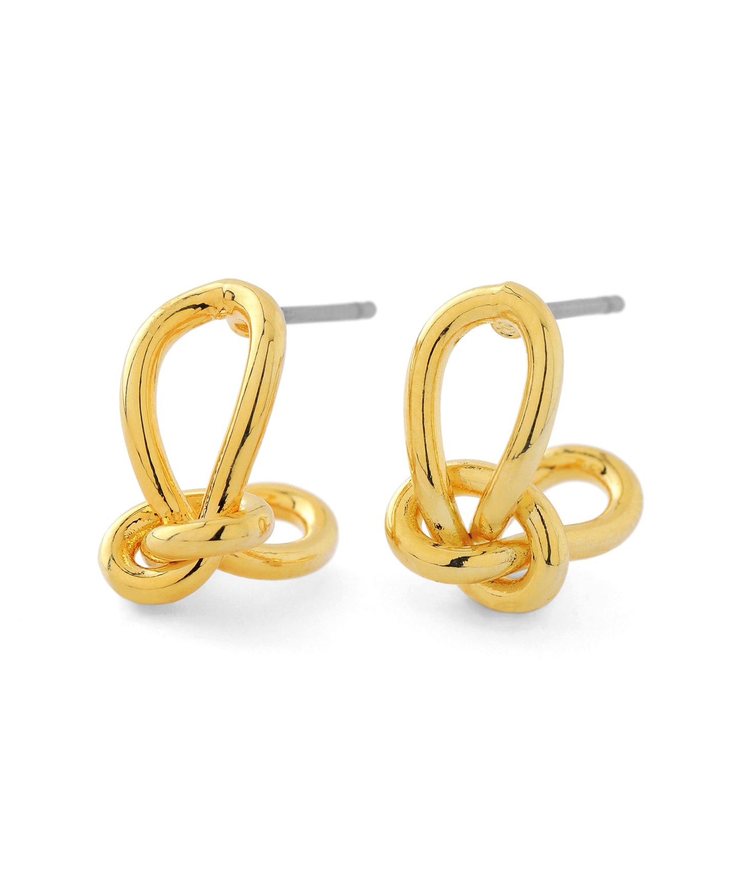 Knot Hoop Earrings