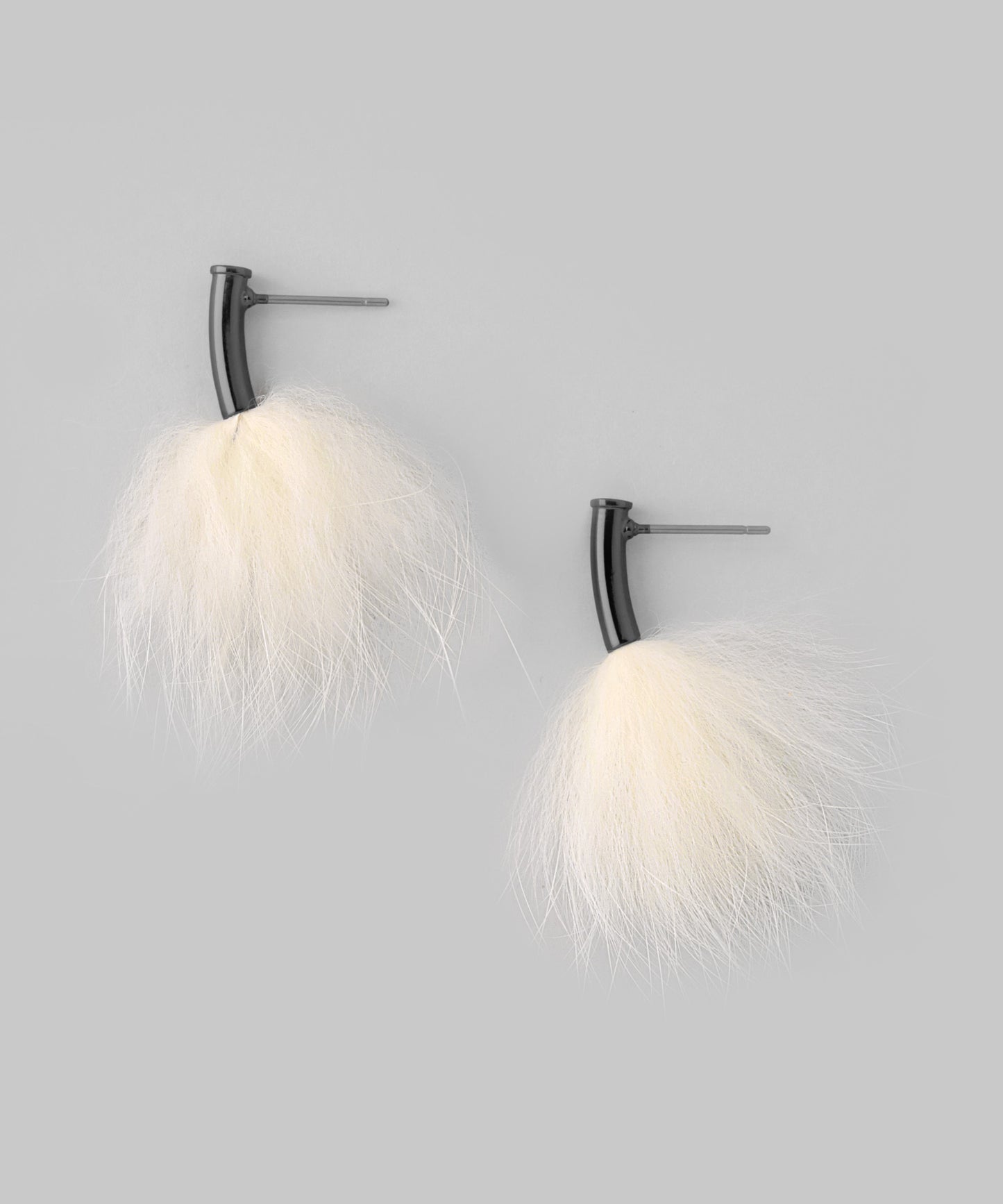 Eco Fur Earrings