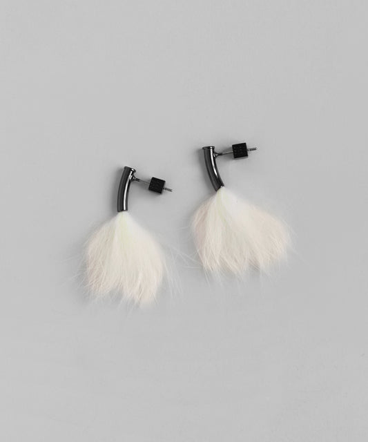 Eco Fur Earrings