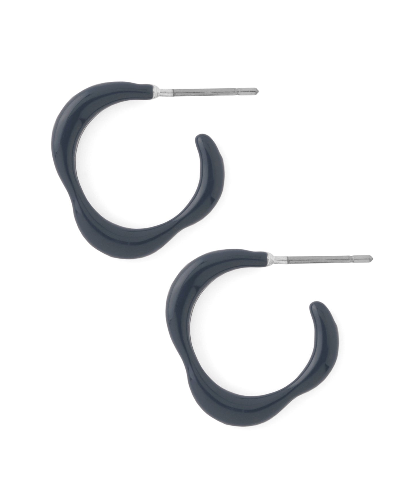 Nuance Line Hoop Earrings
