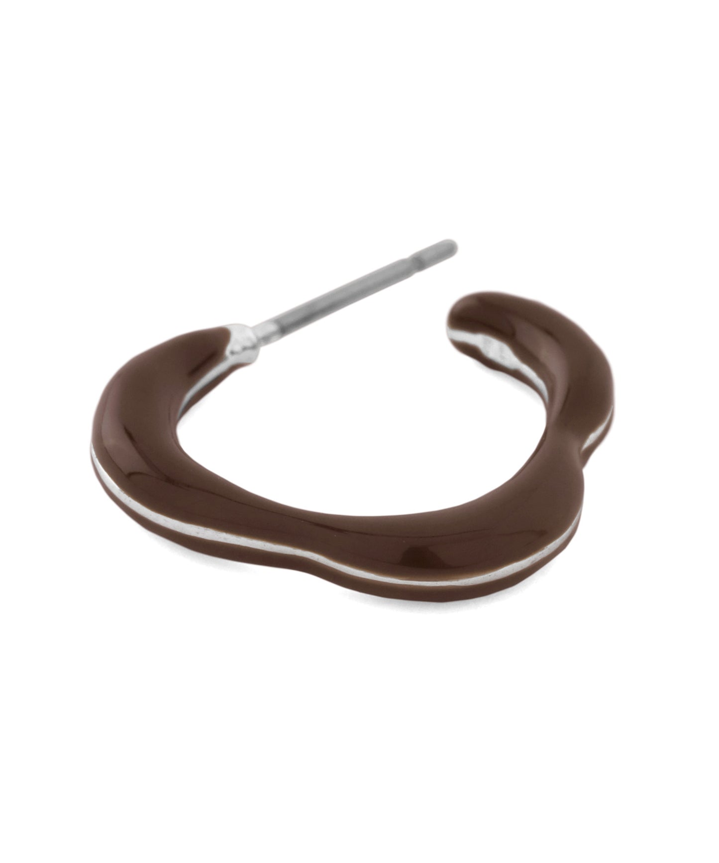 Nuance Line Hoop Earrings