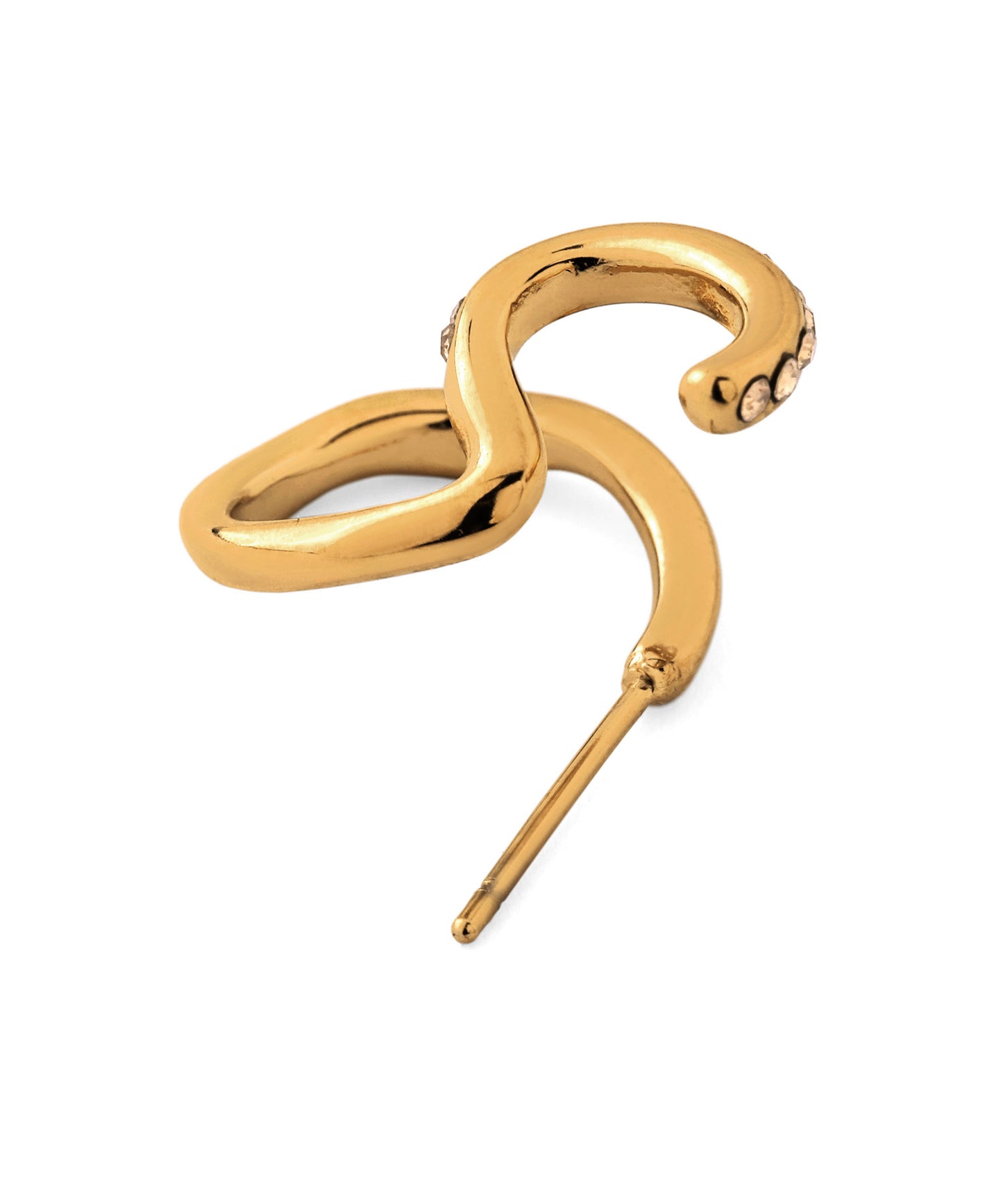 Double Line Bijou Earrings [Stainless Steel]