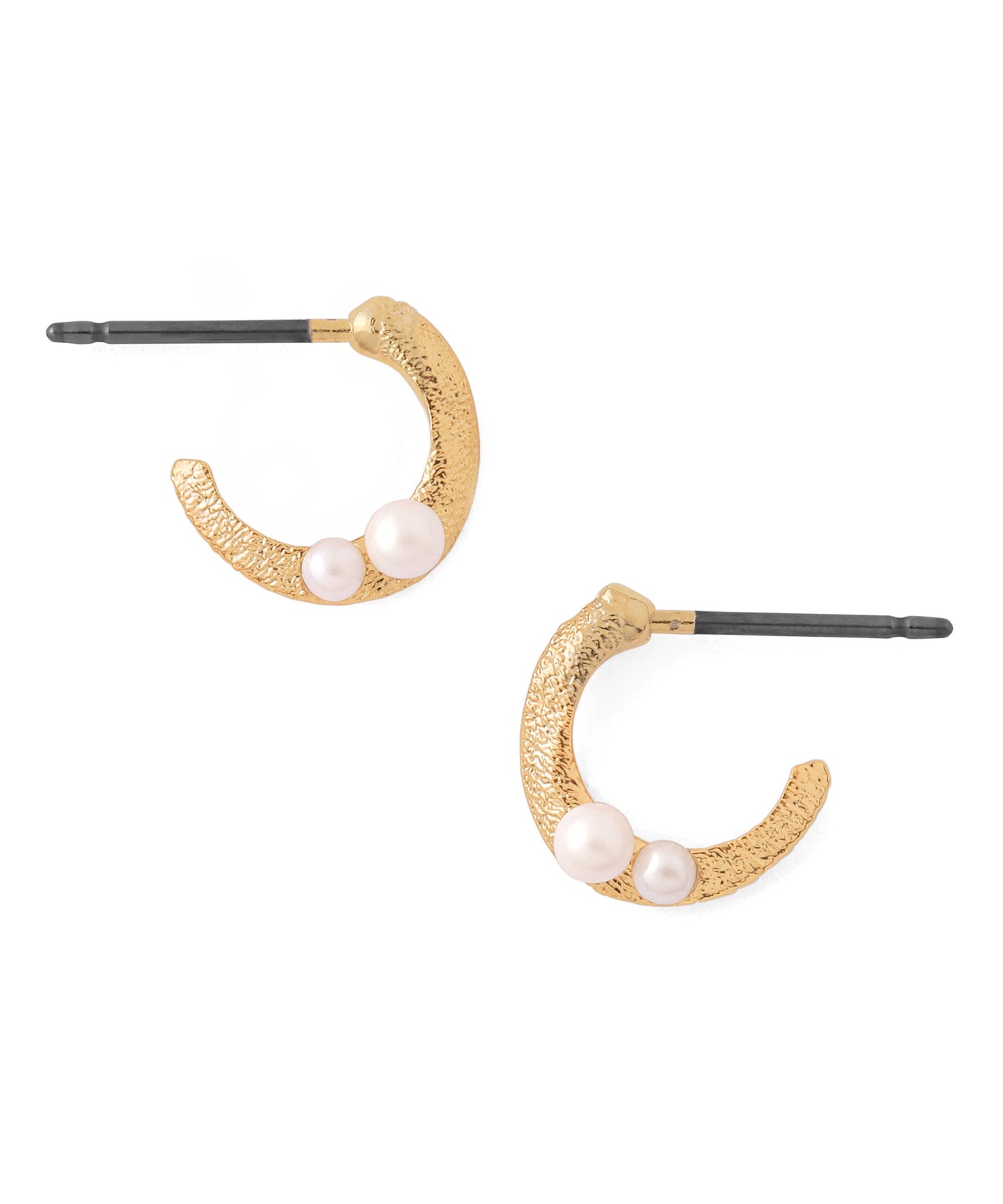 Pearl Hoop Earrings