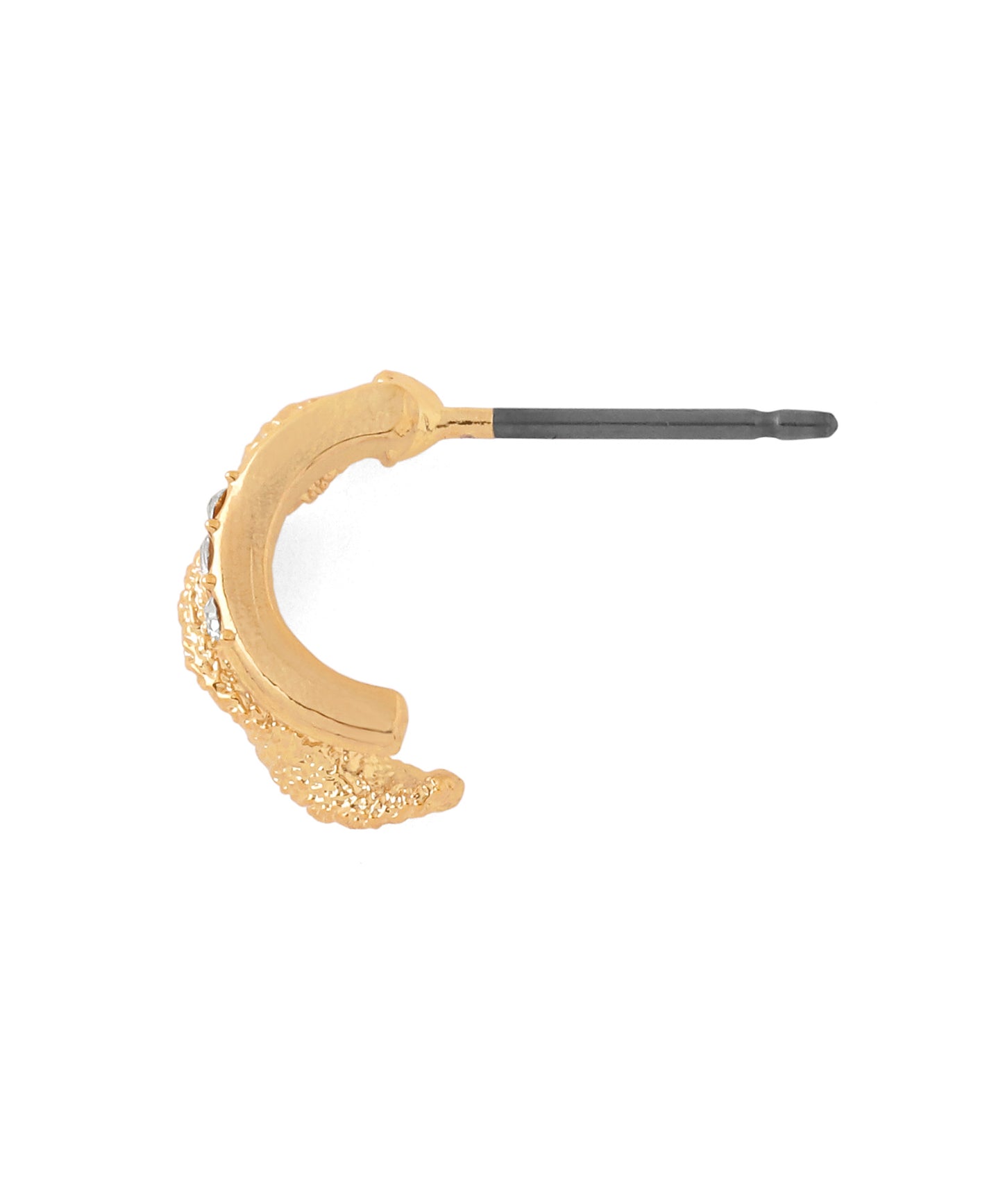 Bijou & Double Line Curved Earrings