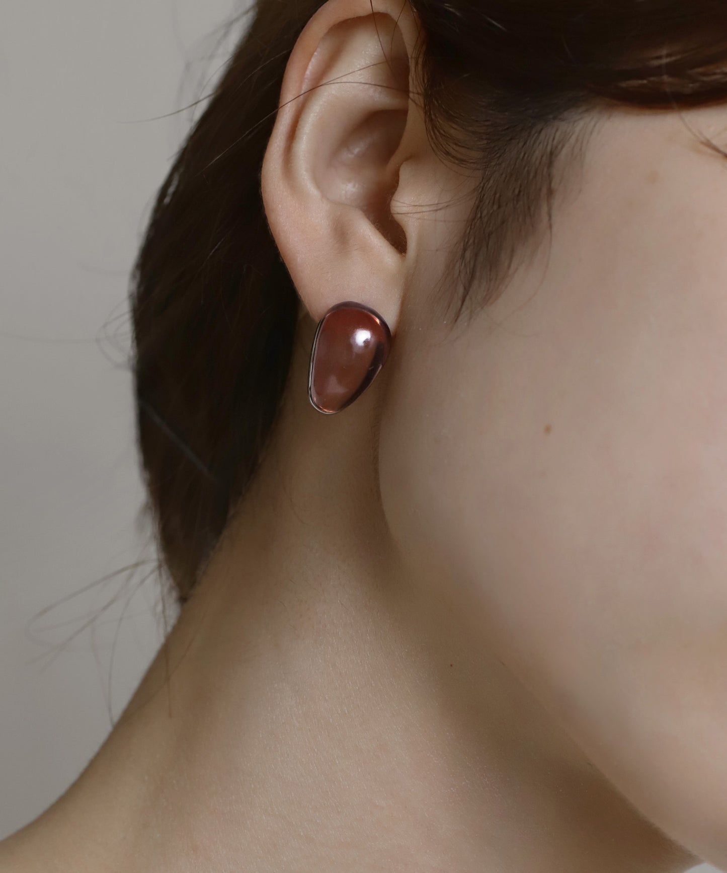 Clear Color Earrings
