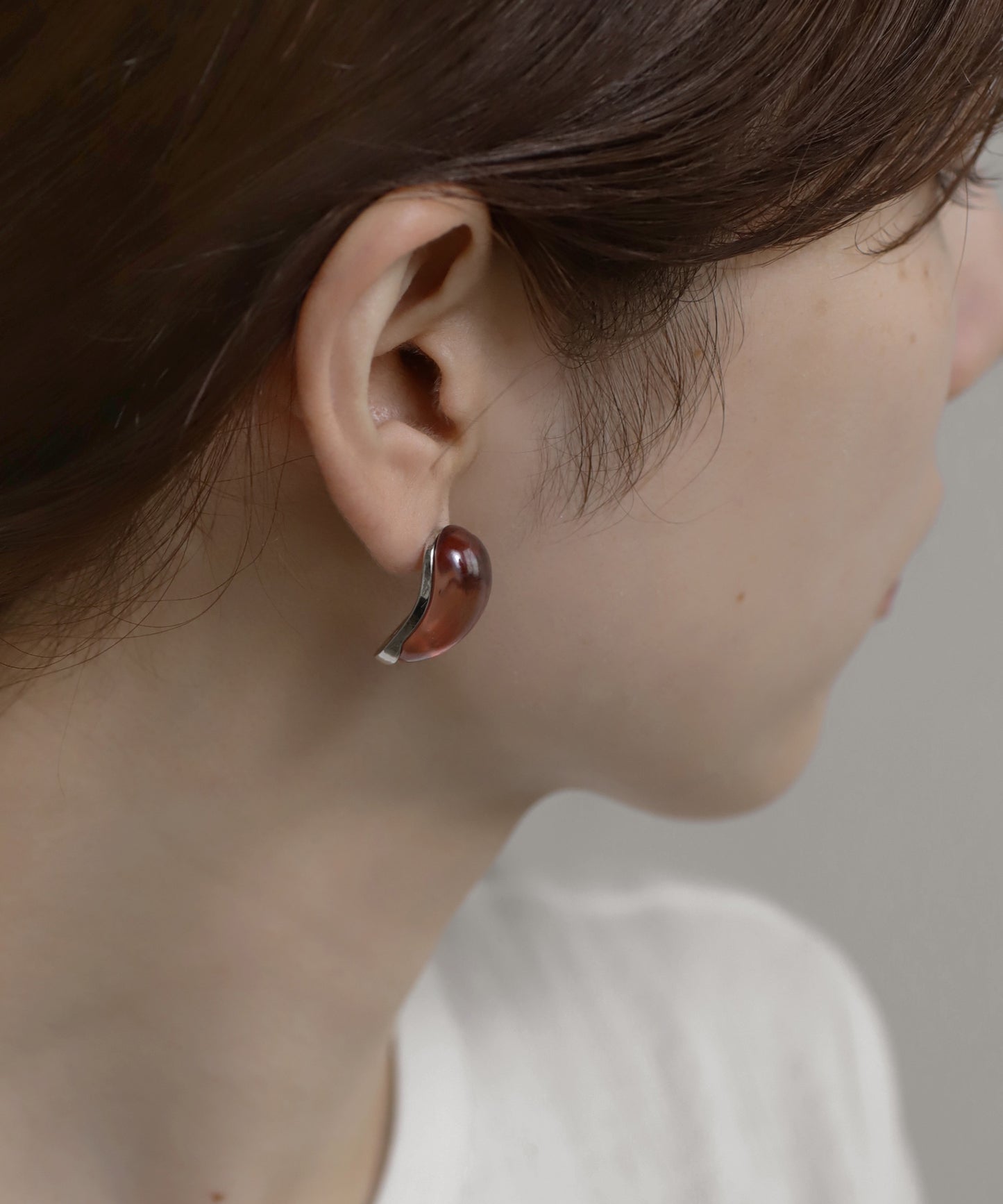 Clear Color Earrings