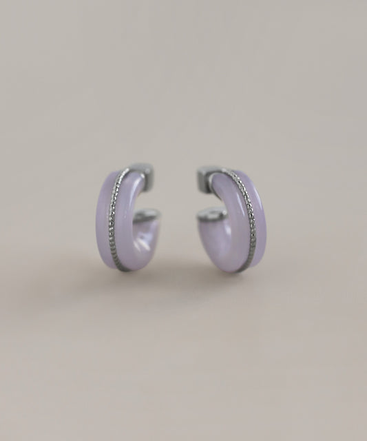 Color Hoop Earrings