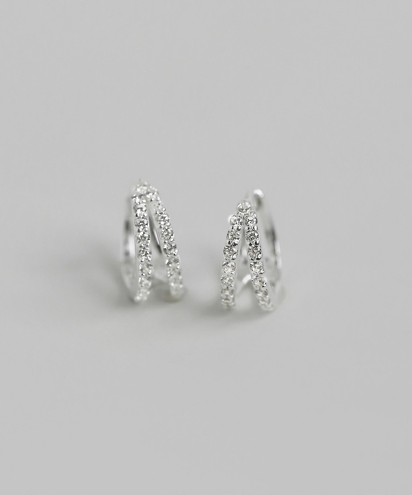 Bijou Hoop Earrings [925silver]