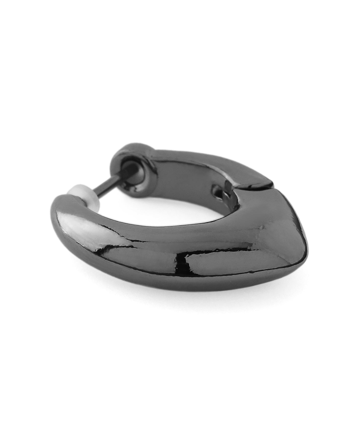 Sharp Line Hoop Earrings