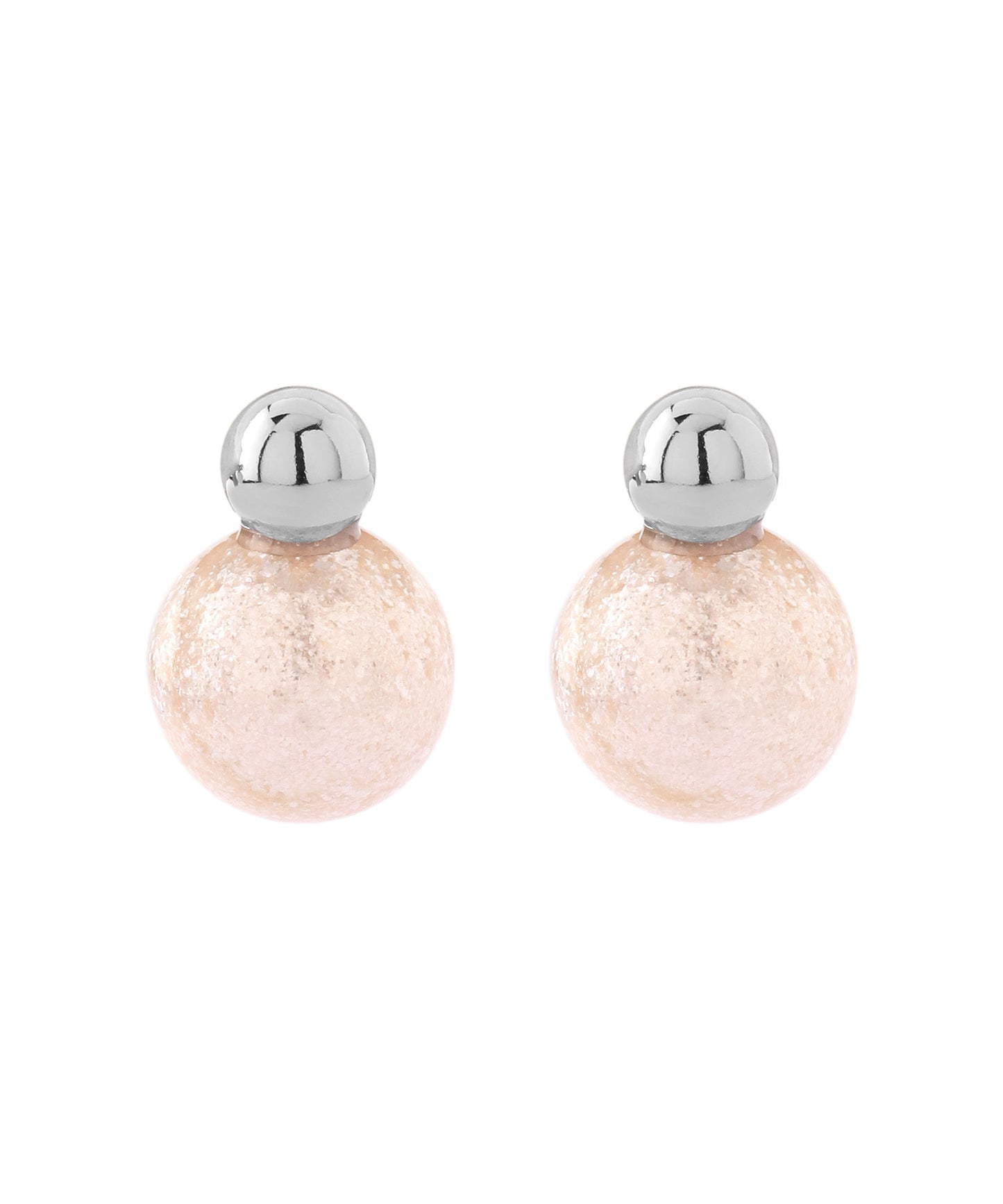 Shiny Pearl 2-Way Earrings