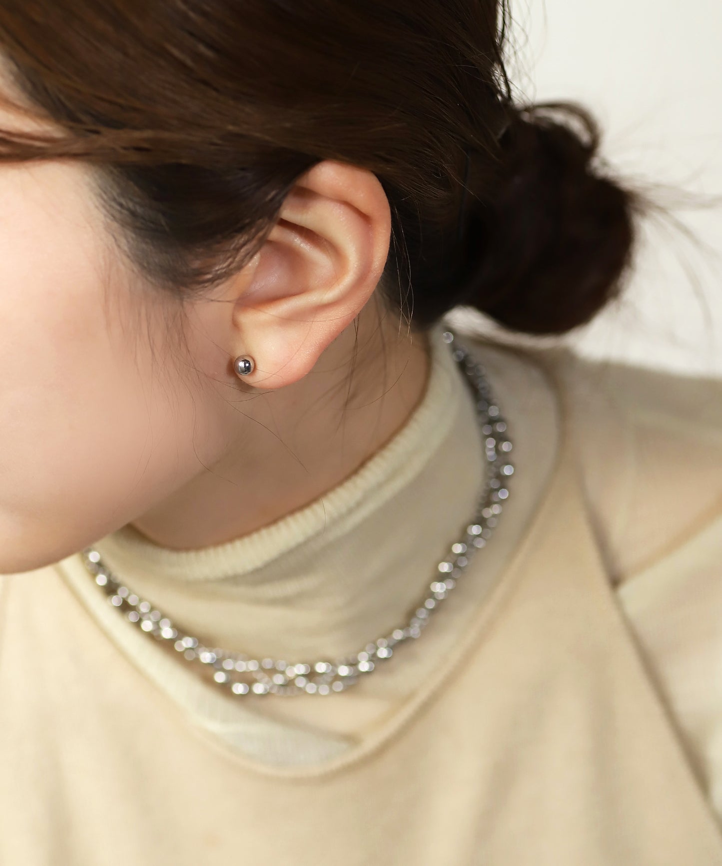 Shiny Pearl 2-Way Earrings