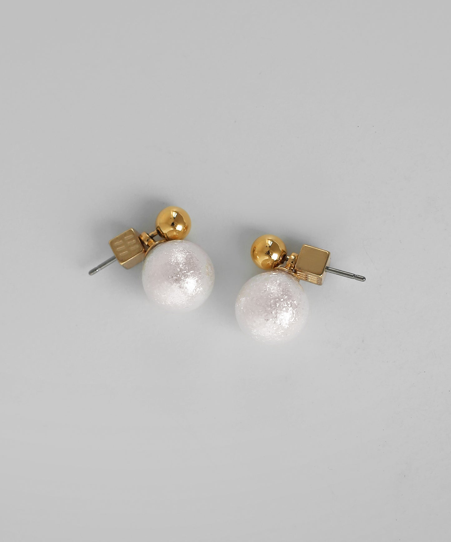 Shiny Pearl 2-Way Earrings