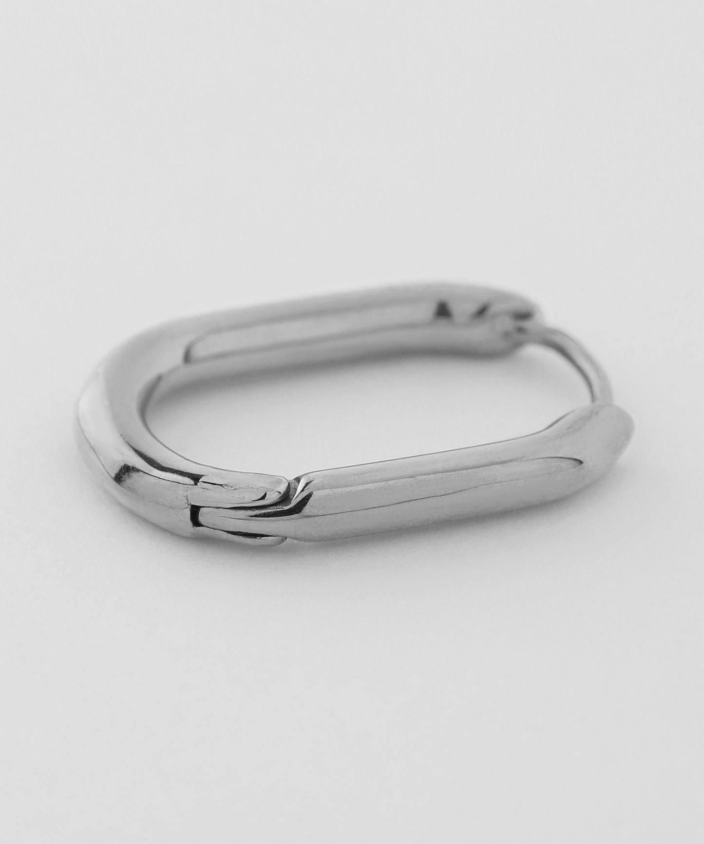 【Stainless Steel】Oval Hoop Earrings