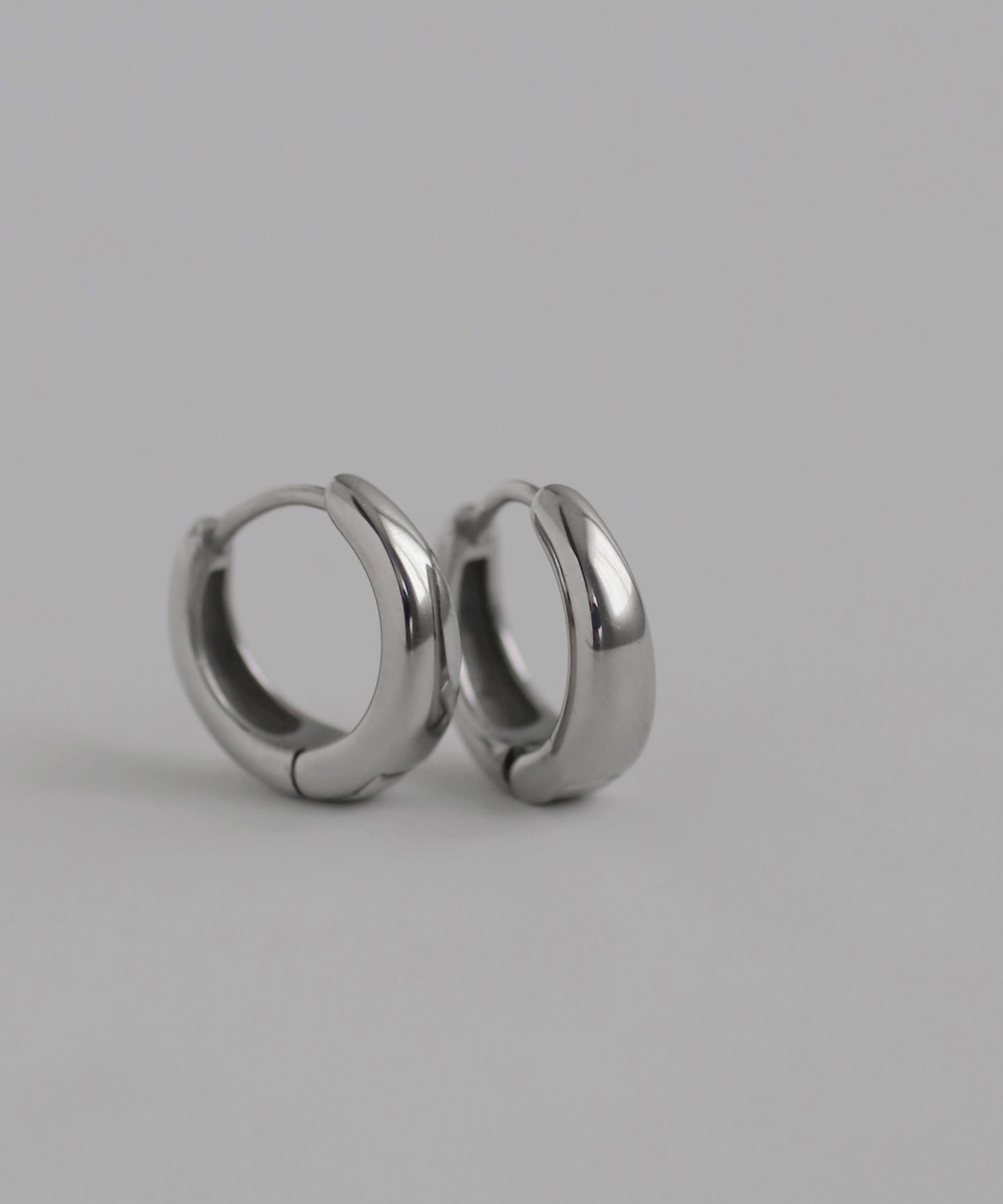 【Stainless Steel】Hoop Earrings