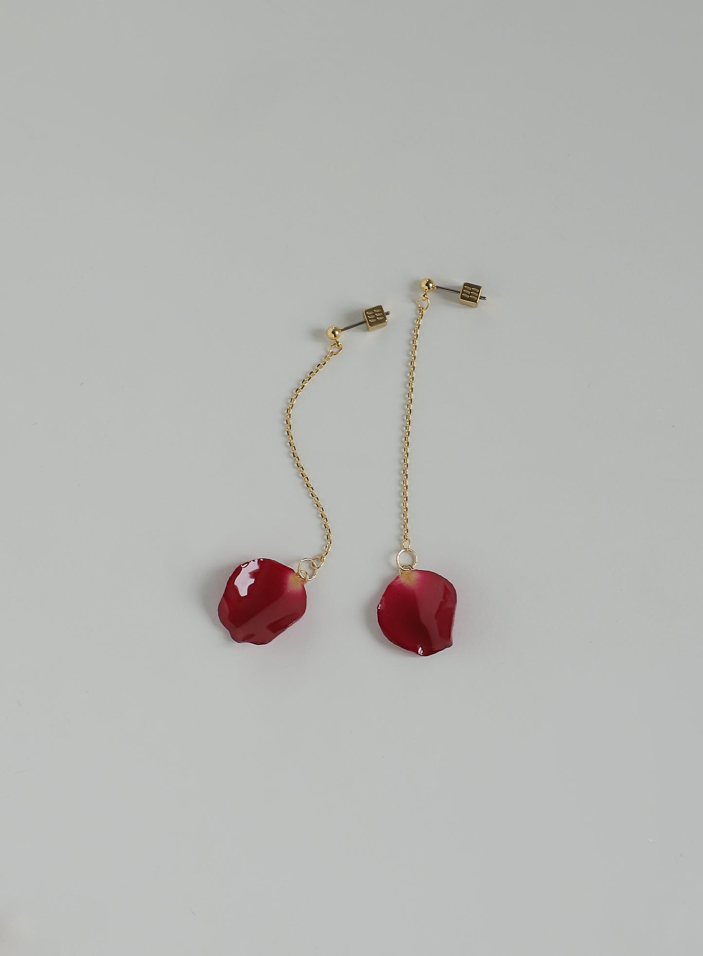 Flower Earrings [Rose]
