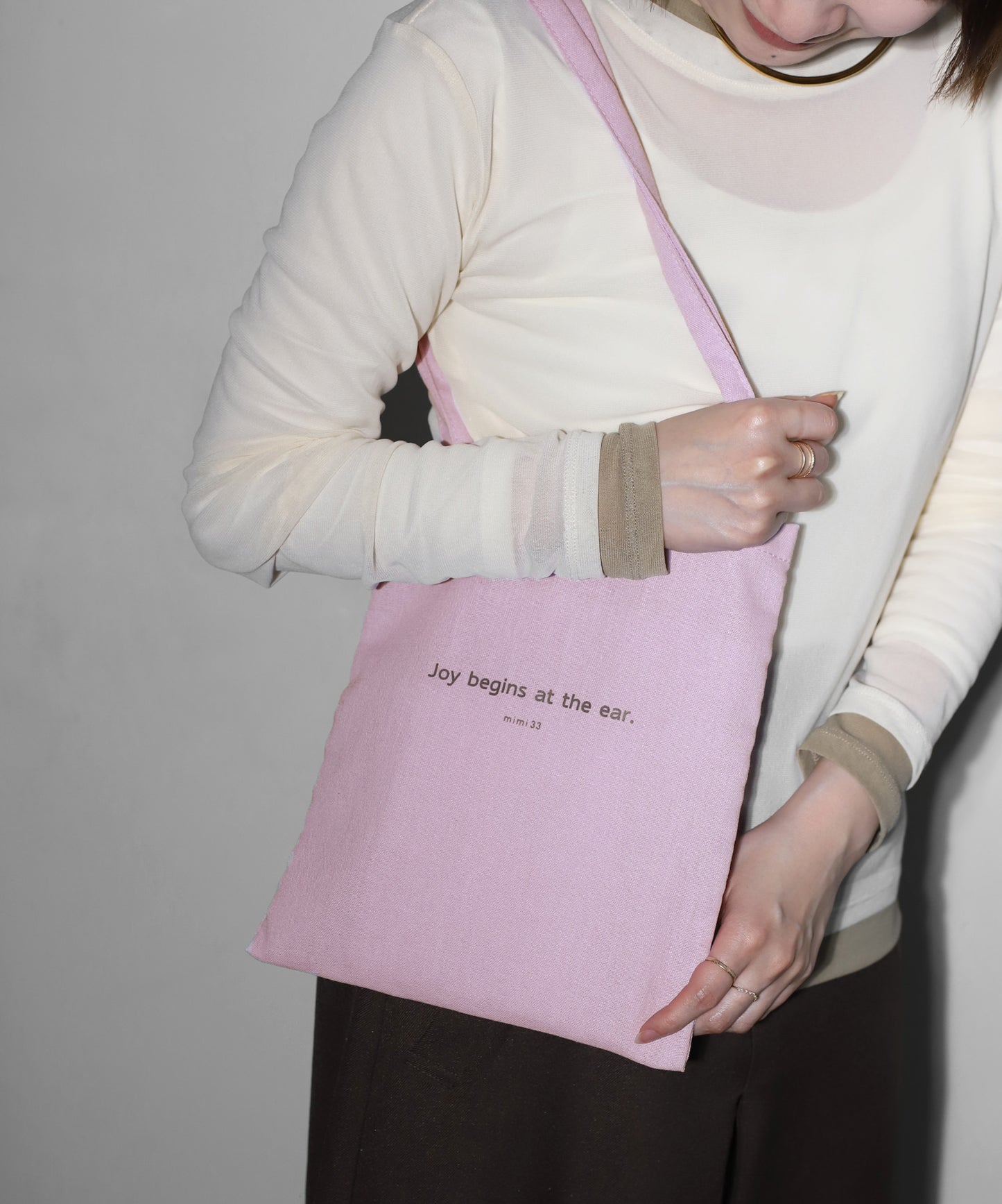 [Exclusive for mimi33 Customers] Shopper Tote Bag