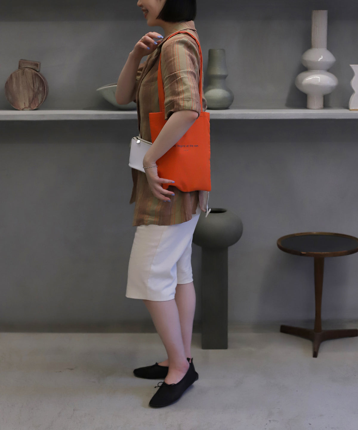 [Exclusive for mimi33 Customers] Shopper Tote Bag