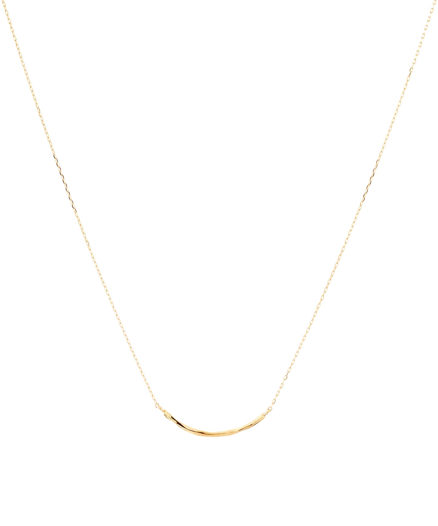 Metal Line Necklace [10K]