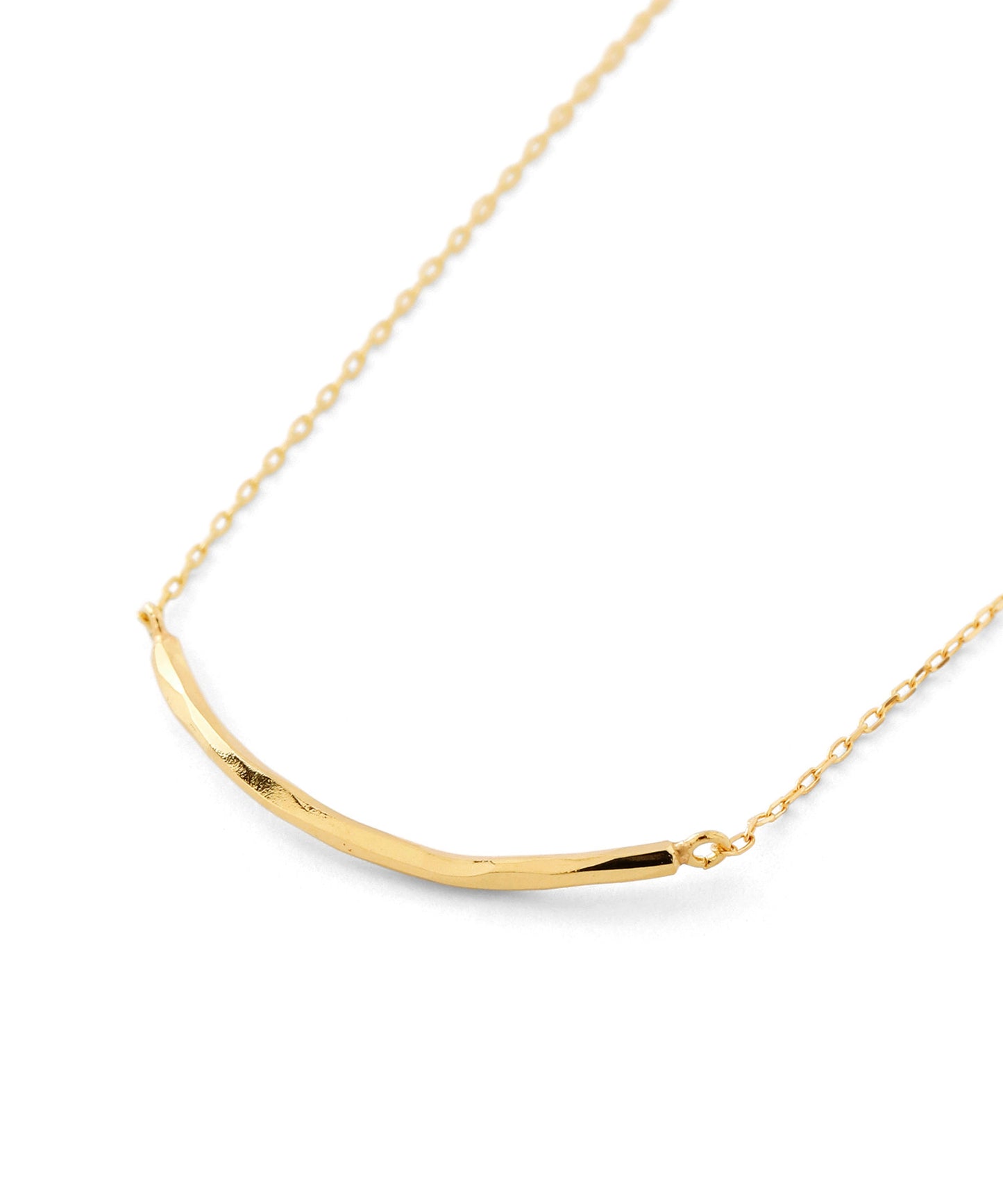 Metal Line Necklace [10K]