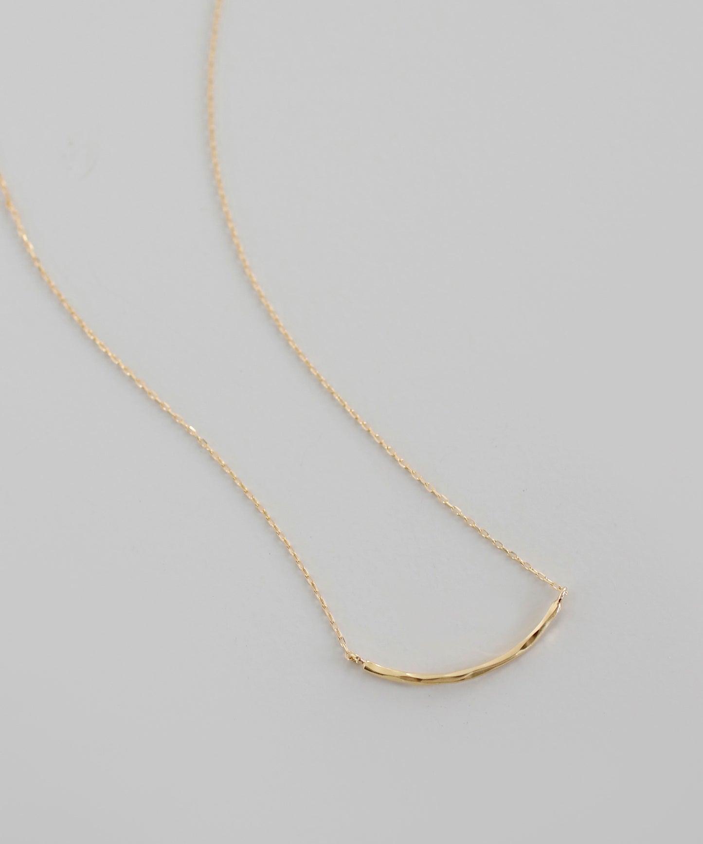 Metal Line Necklace [10K]