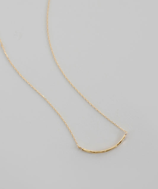 Metal Line Necklace [10K]