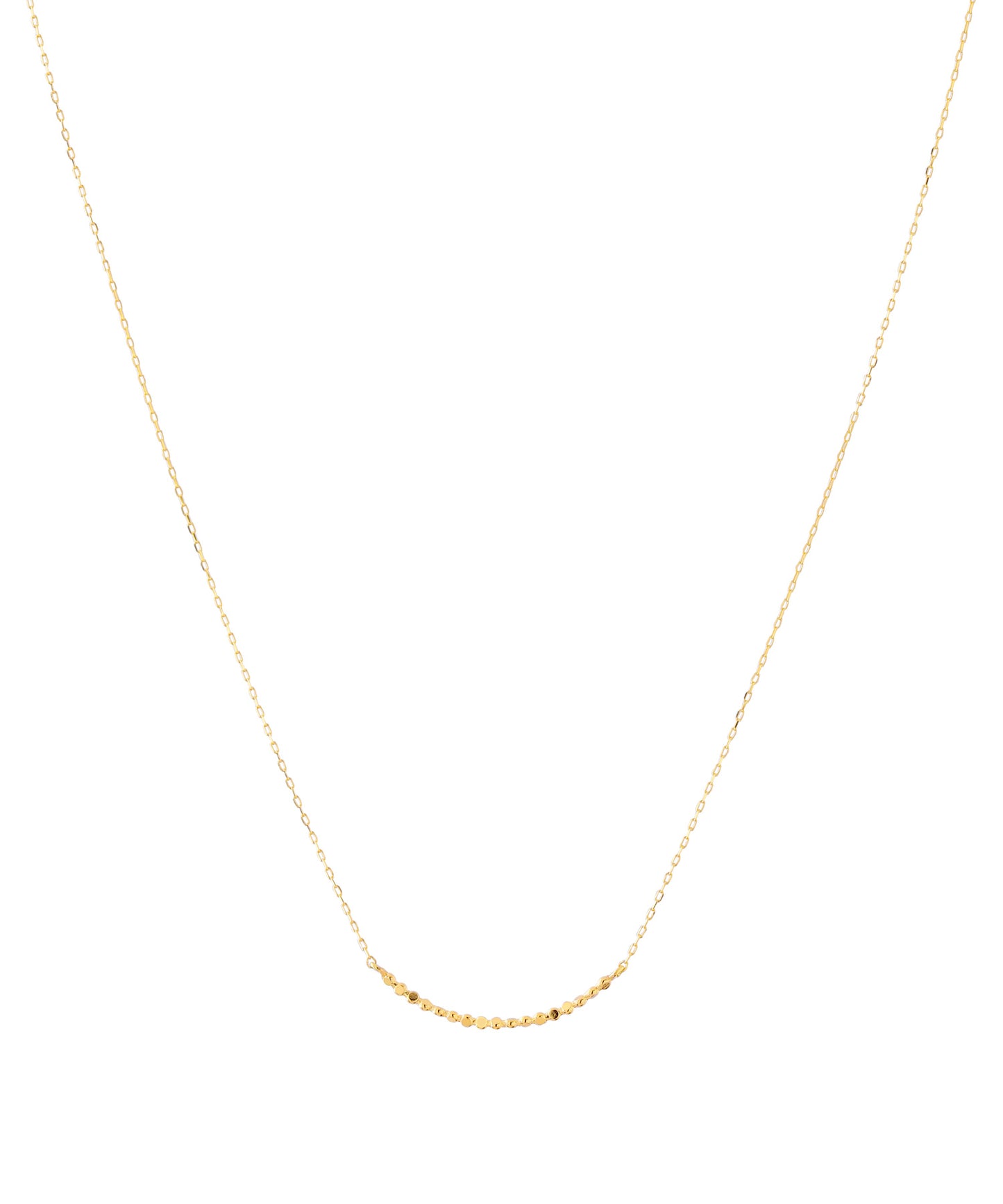 Dot Line Necklace [10K]