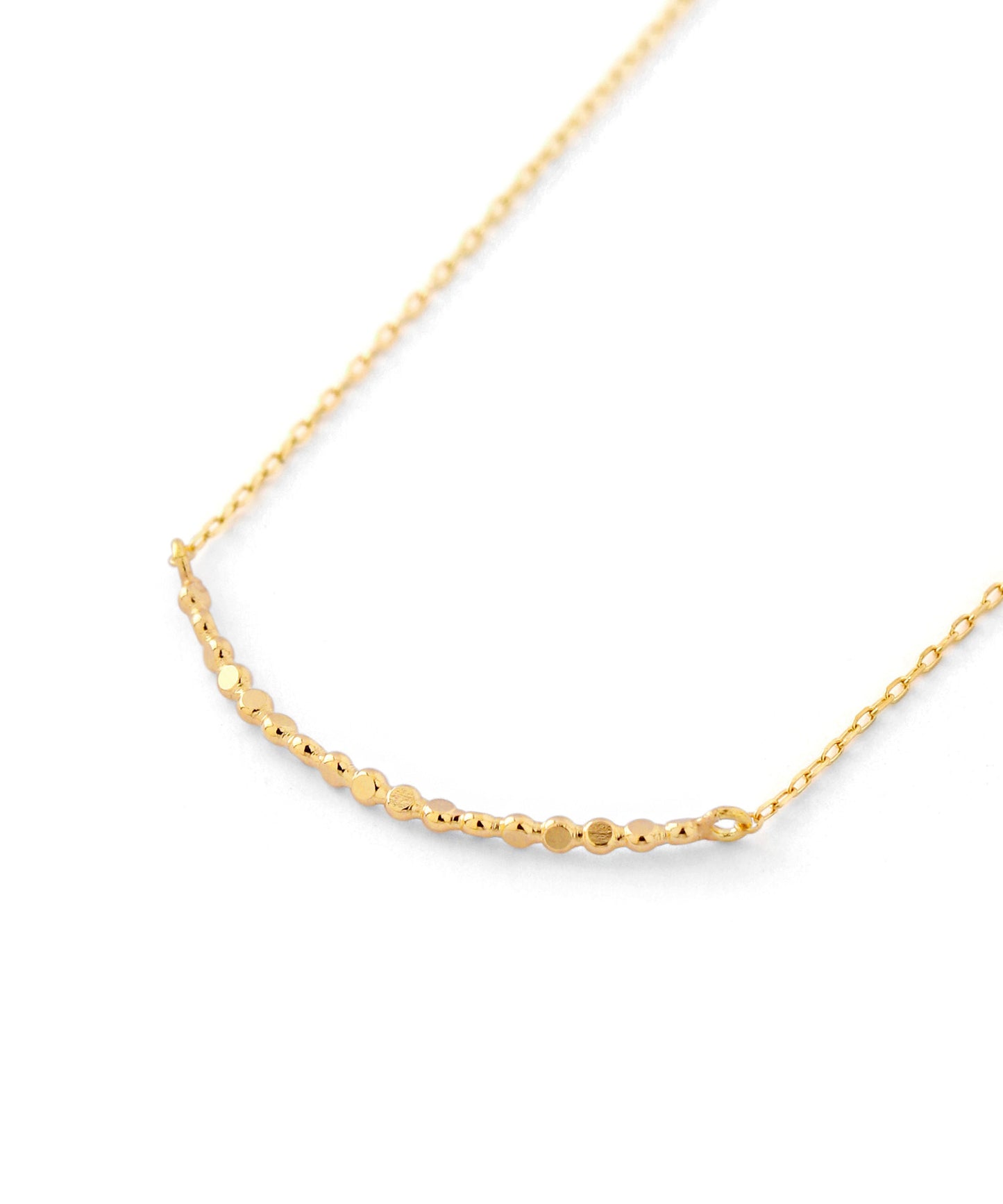 Dot Line Necklace [10K]