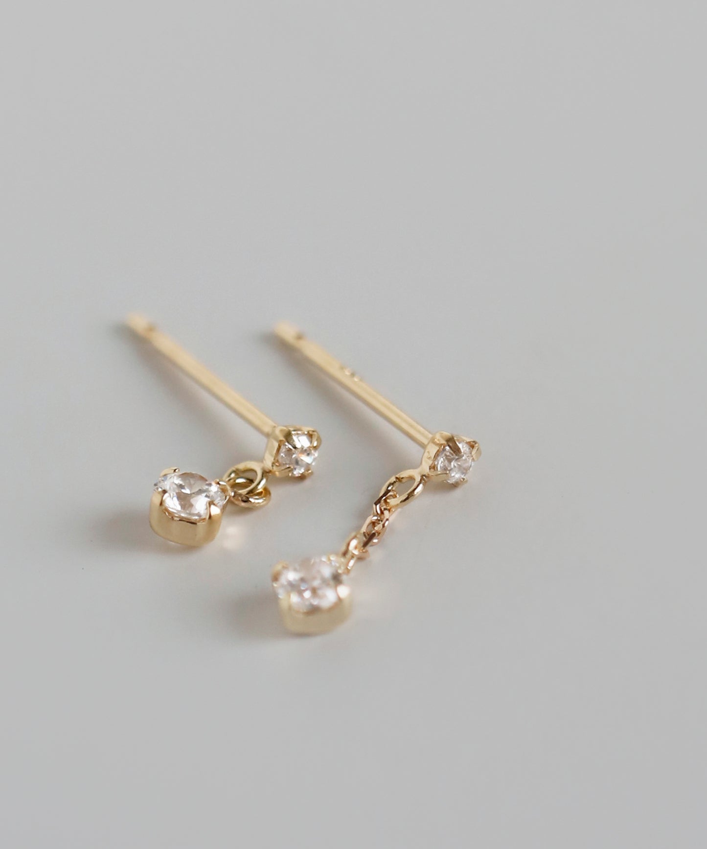 Bijoux Asymmetrical Earrings[K10]