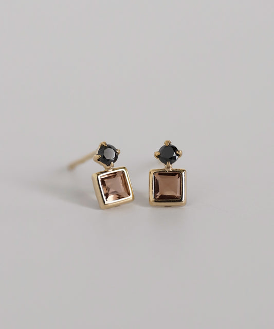 Gemstone Earrings [10K]