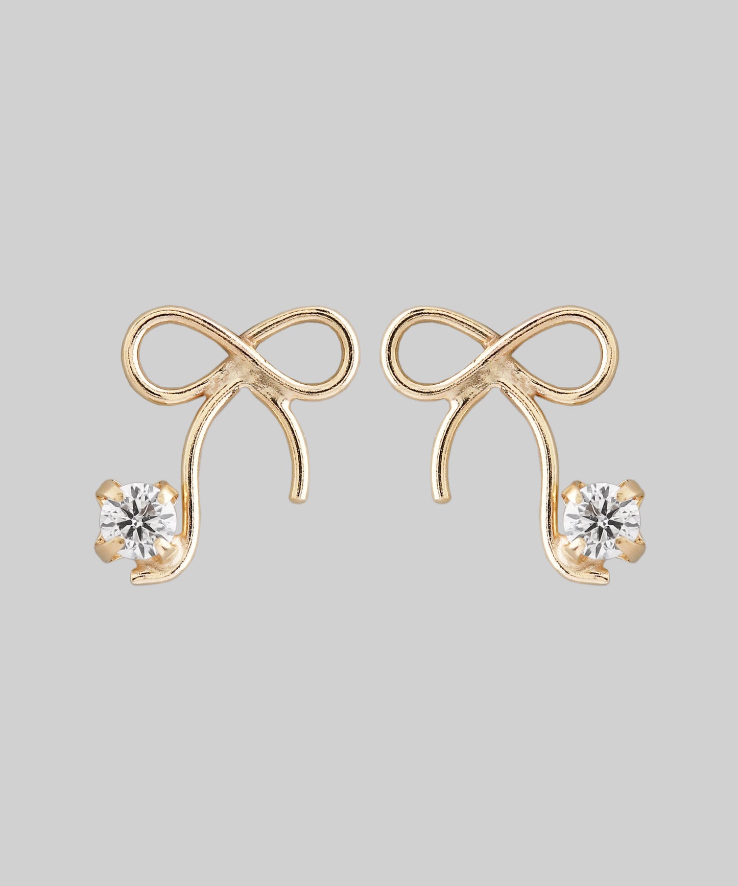 Bijou Ribbon Earrings[10K]