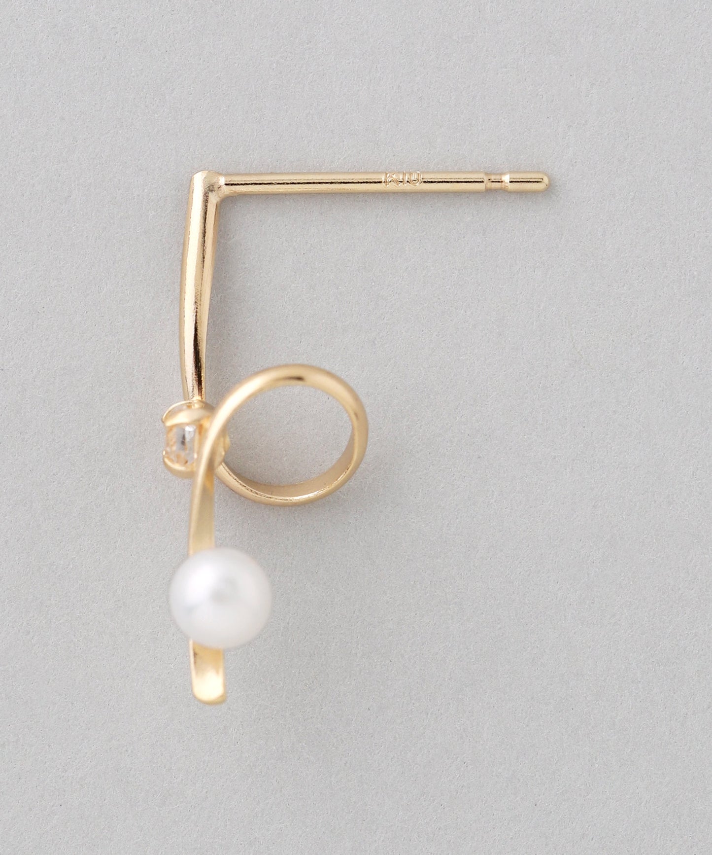 Bijou × Freshwater Pearl Earrings[10K]